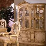 Tuscany Hutch Buffet Antique White Finish 